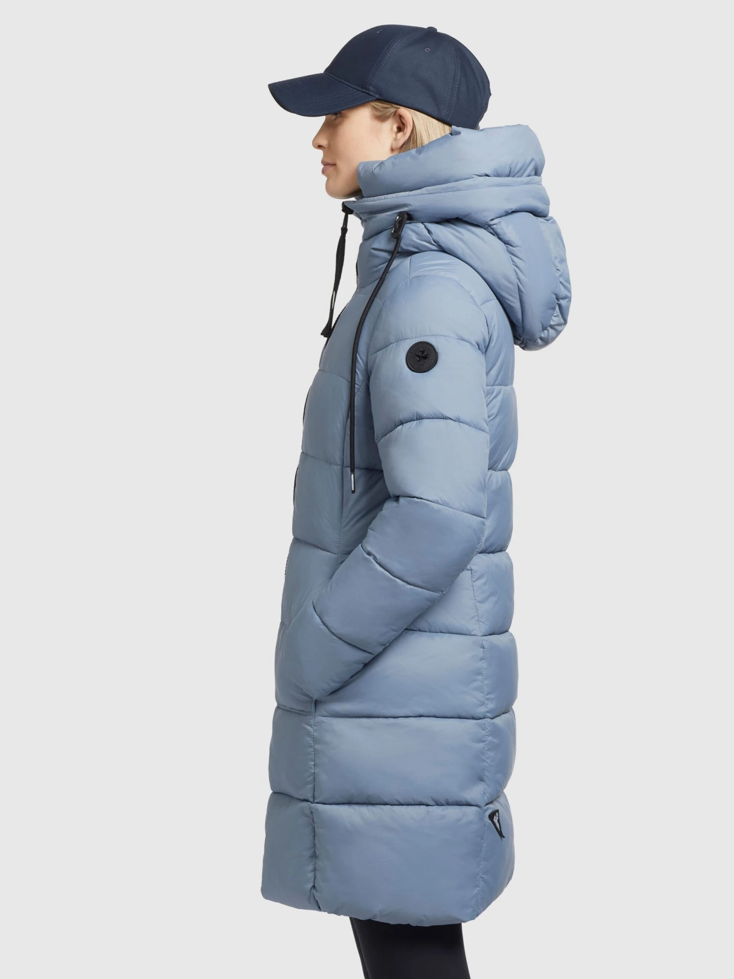 Khujo Manteaux Dhiver Manteau D’hiver Tuula Femme Bleu Fumé 5 Khujo Manteaux Dhiver Manteau D’hiver Tuula Femme Bleu Fumé - Image 5