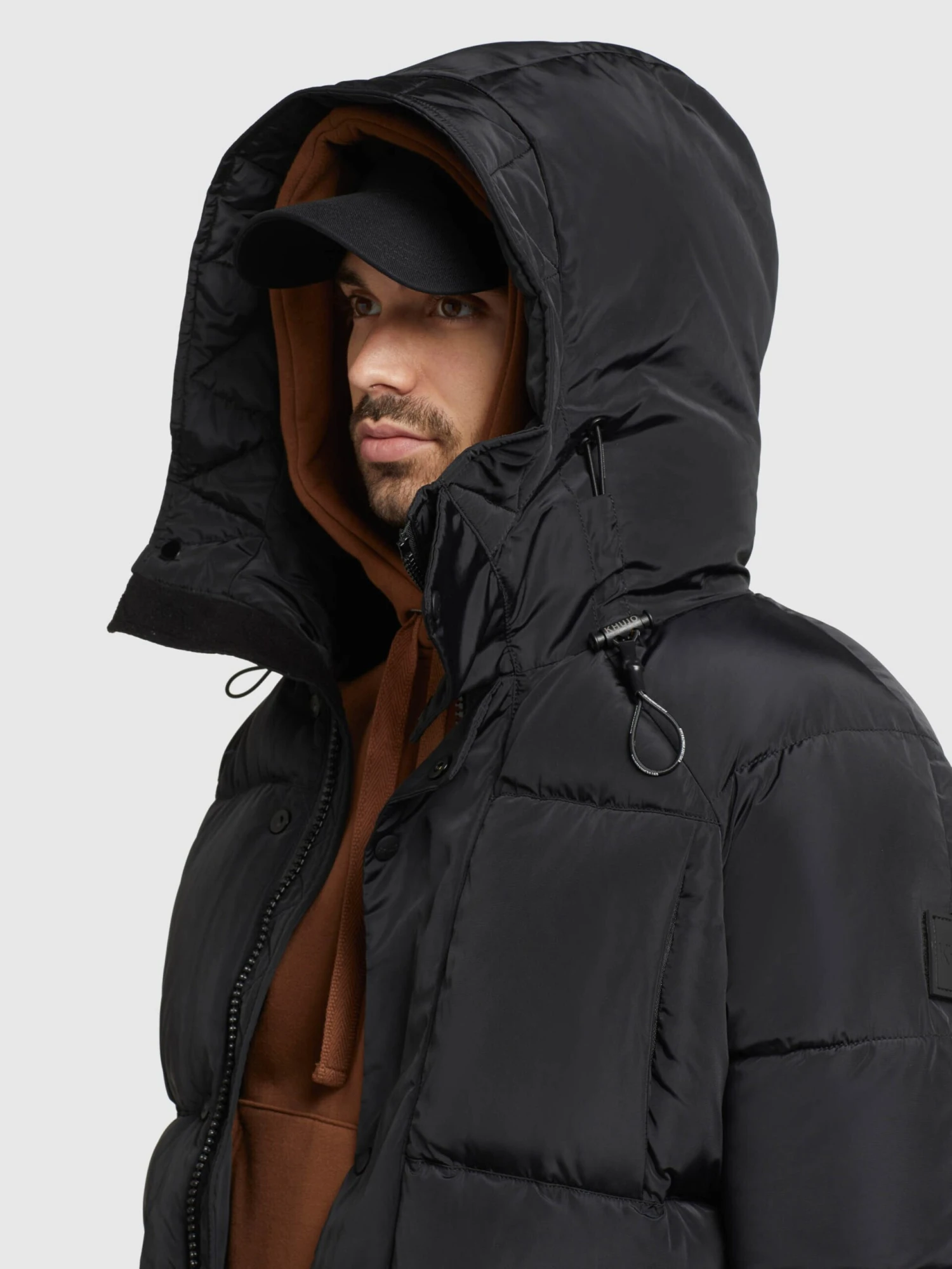 Khujo Vestes Dhiver Veste D’hiver Jedi Homme Noir 8 Khujo Vestes Dhiver Veste D’hiver Jedi Homme Noir - Image 8
