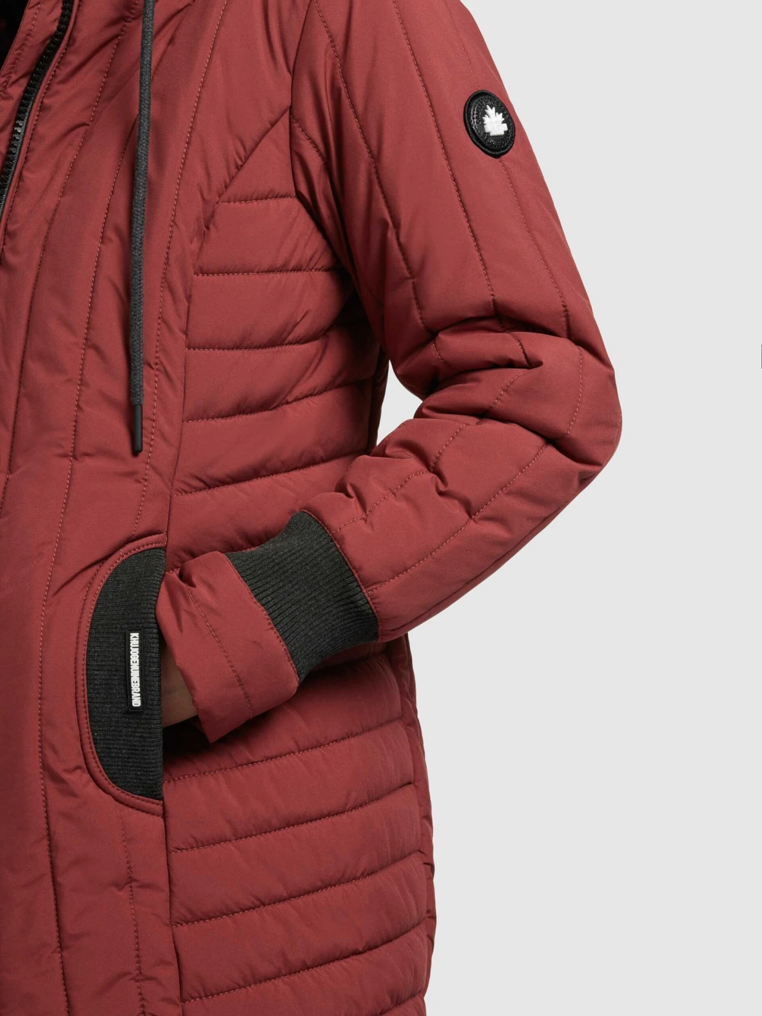 Khujo Vestes Dhiver Veste D’hiver Jerry Femme Rouge Rouille 8 Khujo Vestes Dhiver Veste D’hiver Jerry Femme Rouge Rouille - Image 8
