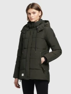 Khujo Vestes Dhiver Veste D’hiver Eunice Femme Olive 12 Khujo Vestes Dhiver Veste D’hiver Eunice Femme Olive -Khujo Boutique b7f58cbc90416ad4e6e8917849126d51