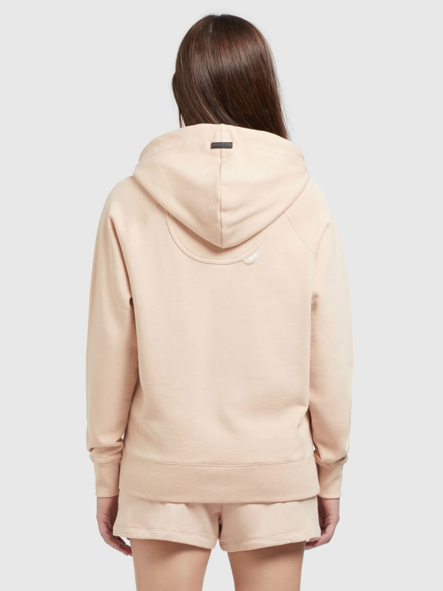 Khujo Sweats à Capuche Sweat-shirt Odette Femme Orange / Abricot 4 Khujo Sweats à Capuche Sweat-shirt Odette Femme Orange / Abricot - Image 4