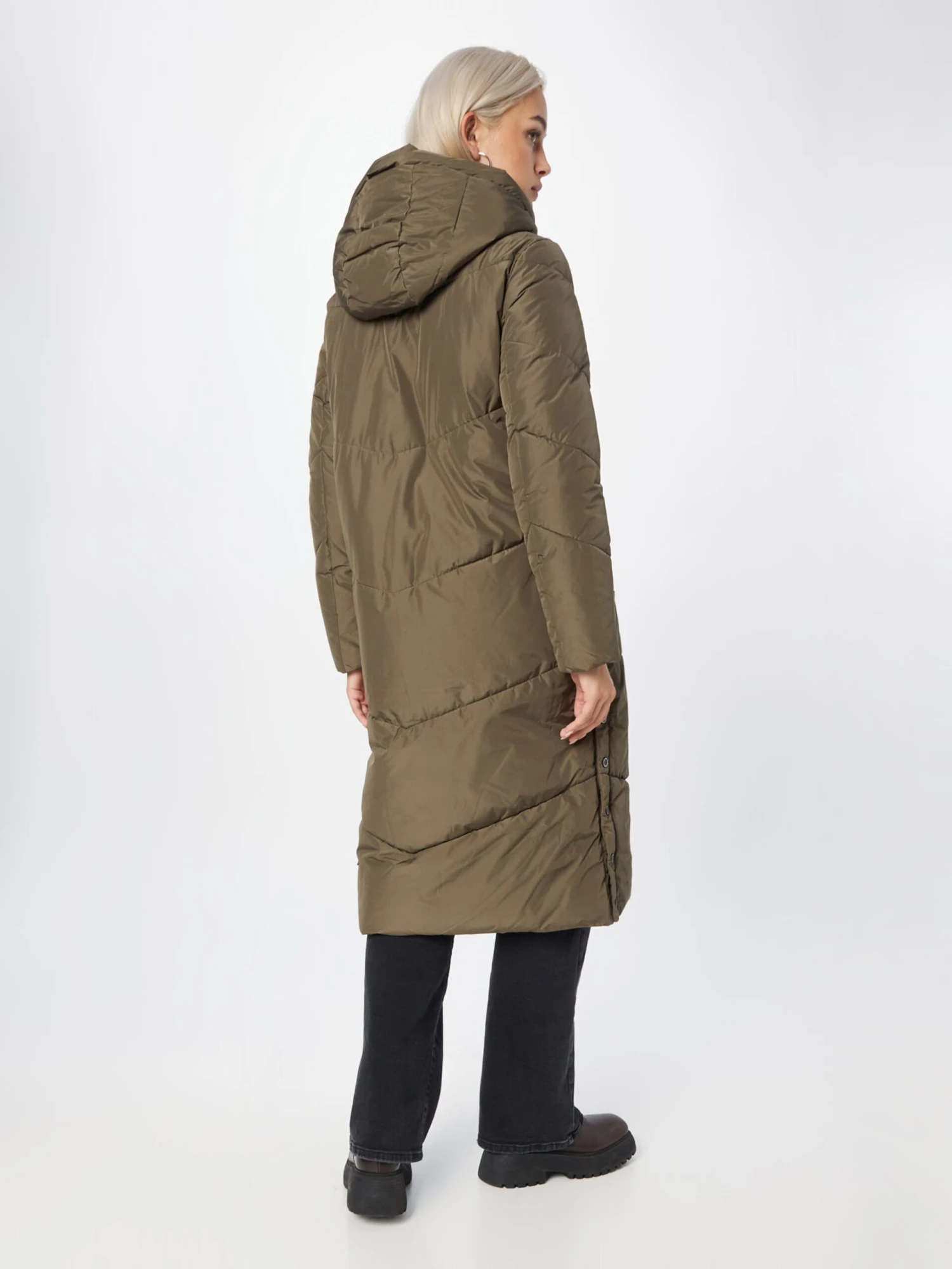 Khujo Manteaux Dhiver Manteau D’hiver Sonje 4 Femme Kaki 3 Khujo Manteaux Dhiver Manteau D’hiver Sonje 4 Femme Kaki - Image 3