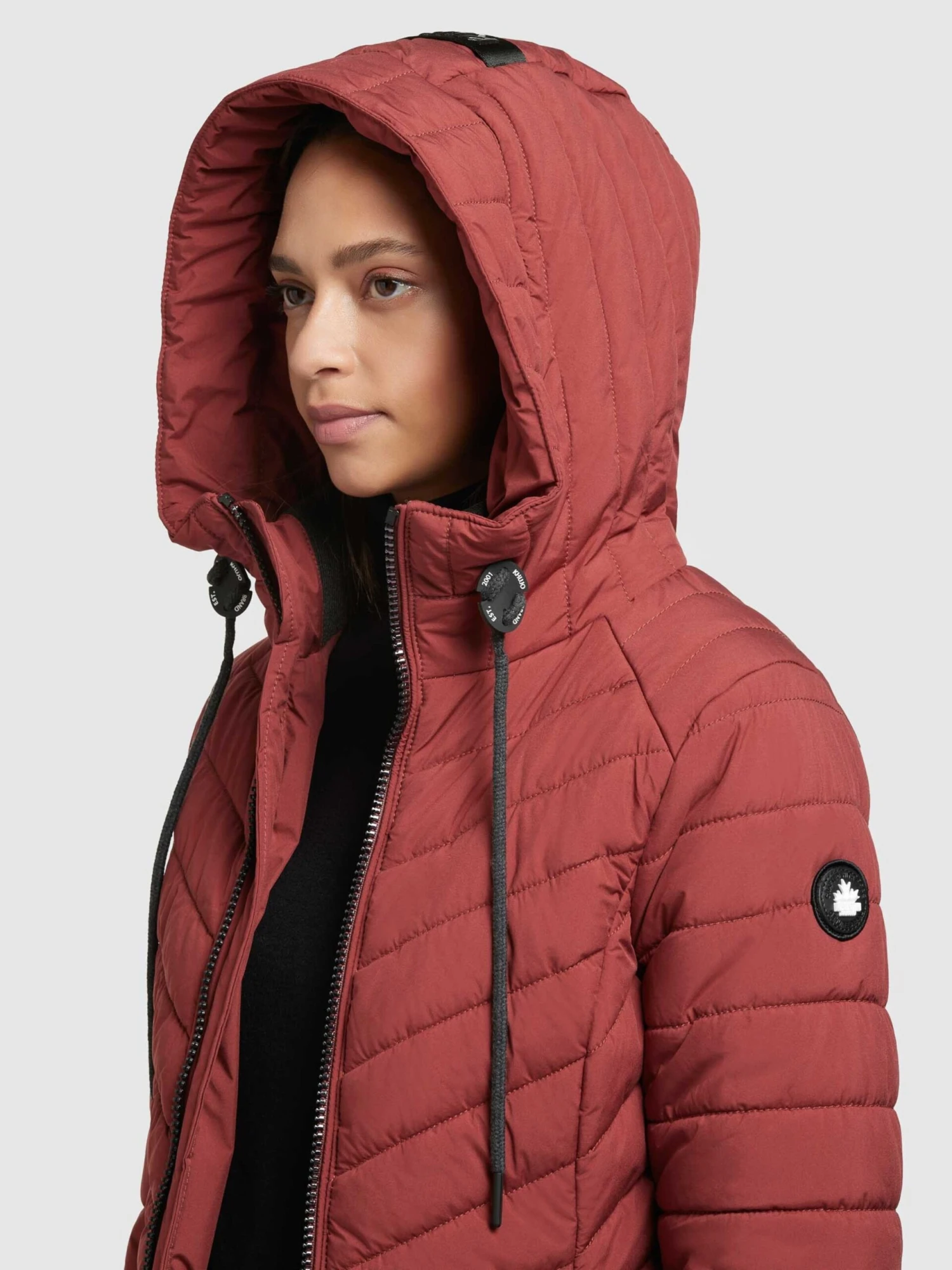 Khujo Manteaux Dhiver Manteau D’hiver Nita Femme Rouge Foncé 7 Khujo Manteaux Dhiver Manteau D’hiver Nita Femme Rouge Foncé - Image 7