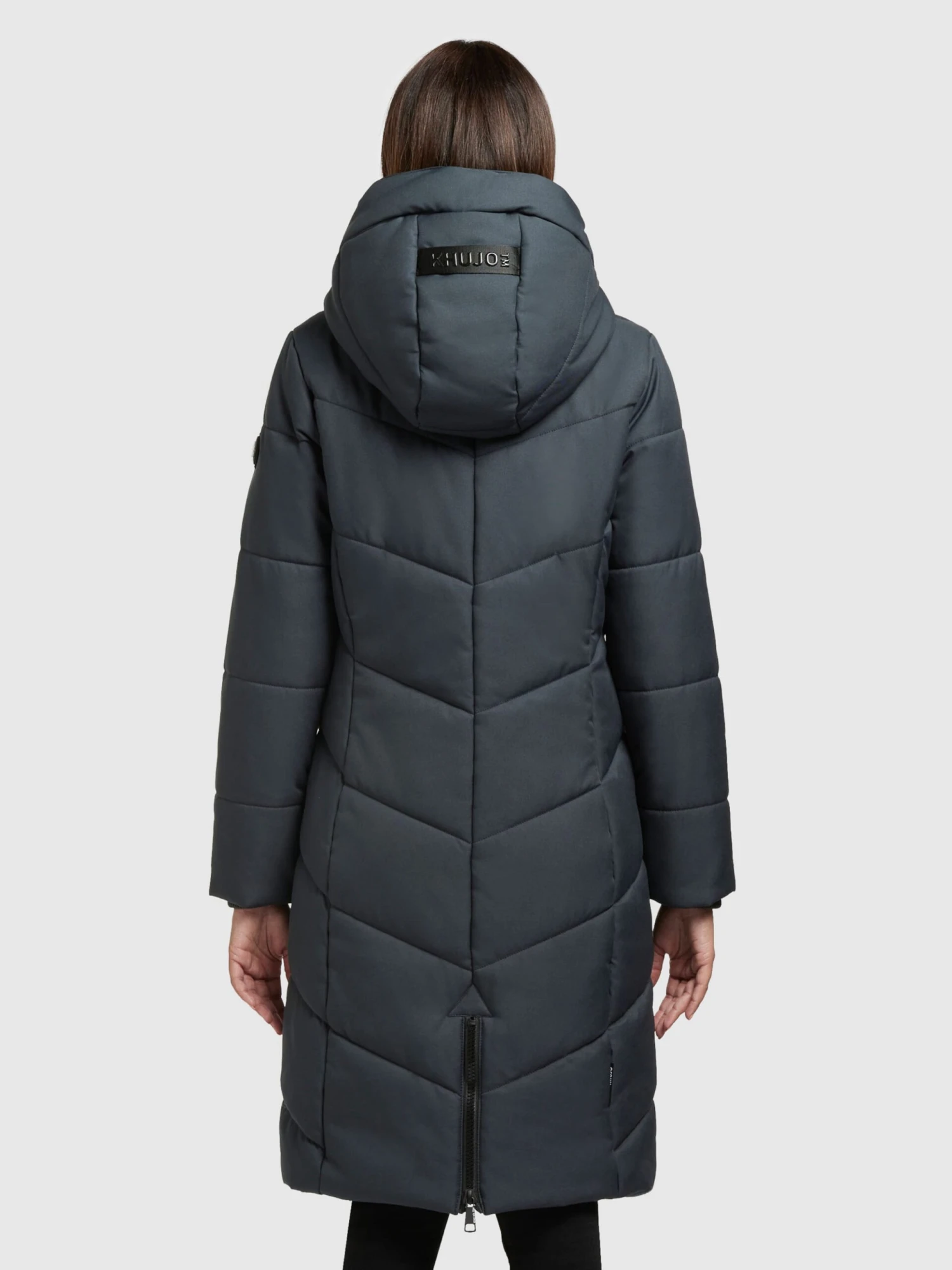 Khujo Manteaux Dhiver Manteau D’hiver Aribay Femme Bleu Nuit 4 Khujo Manteaux Dhiver Manteau D’hiver Aribay Femme Bleu Nuit - Image 4