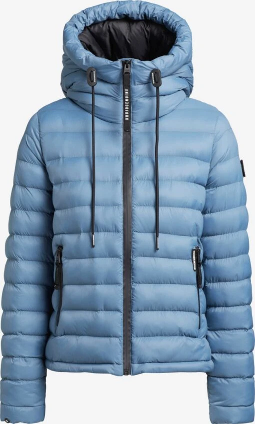 Khujo Vestes Dhiver Veste D’hiver Lovina 3 Femme Bleu Clair