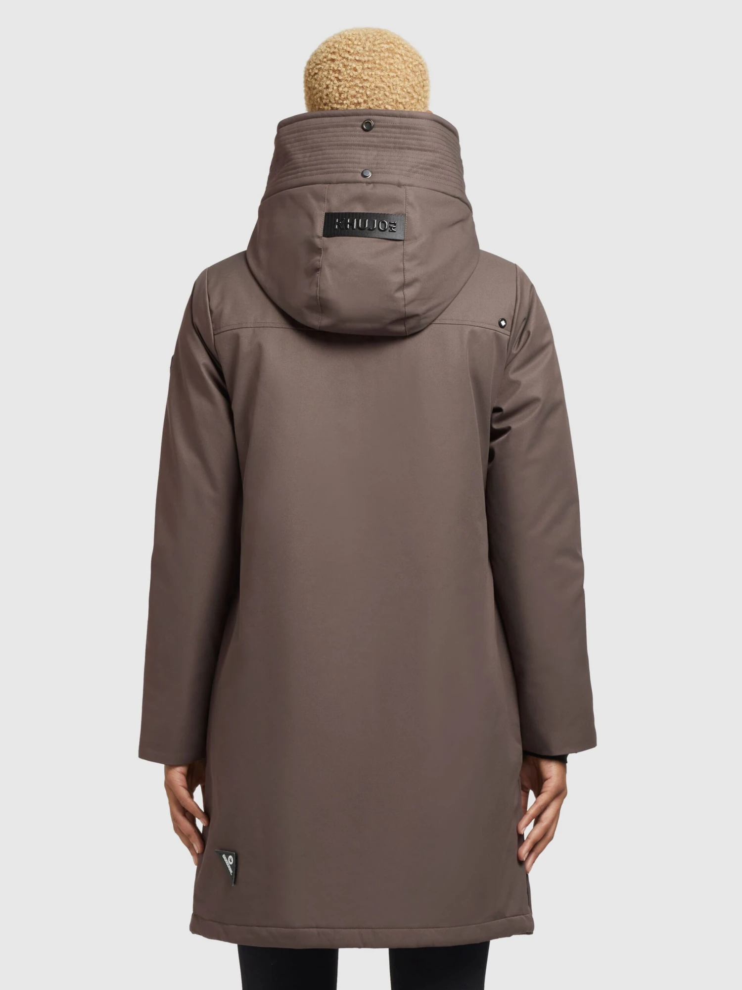 Khujo Manteaux De Mi-saison Manteau Mi-saison Lisad Femme Moka 4 Khujo Manteaux De Mi-saison Manteau Mi-saison Lisad Femme Moka - Image 4