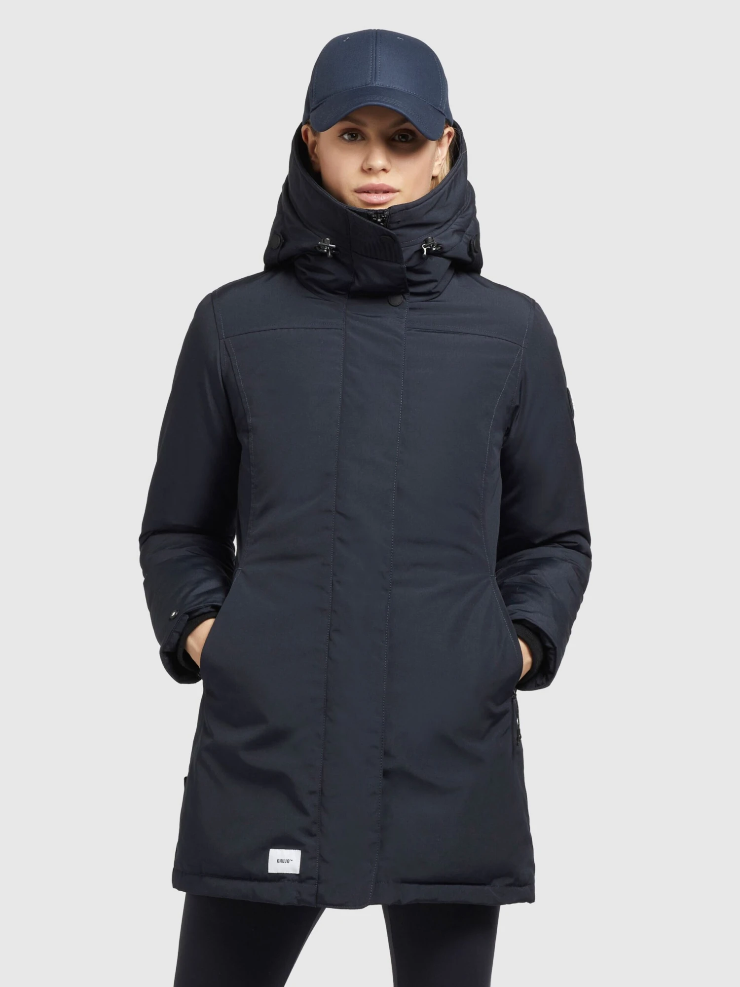 Khujo Vestes Dhiver Veste D’hiver Kanda 2 Femme Bleu Marine 2 Khujo Vestes Dhiver Veste D’hiver Kanda 2 Femme Bleu Marine - Image 2
