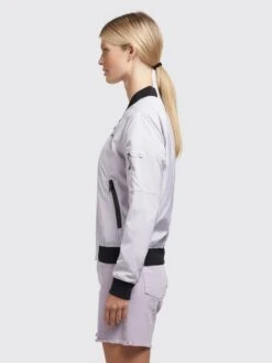 Khujo Vestes De Mi-saison Veste Mi-saison Stence2 Femme Lilas -Khujo Boutique b9c6be60bed10ae12bb560c49fb19803