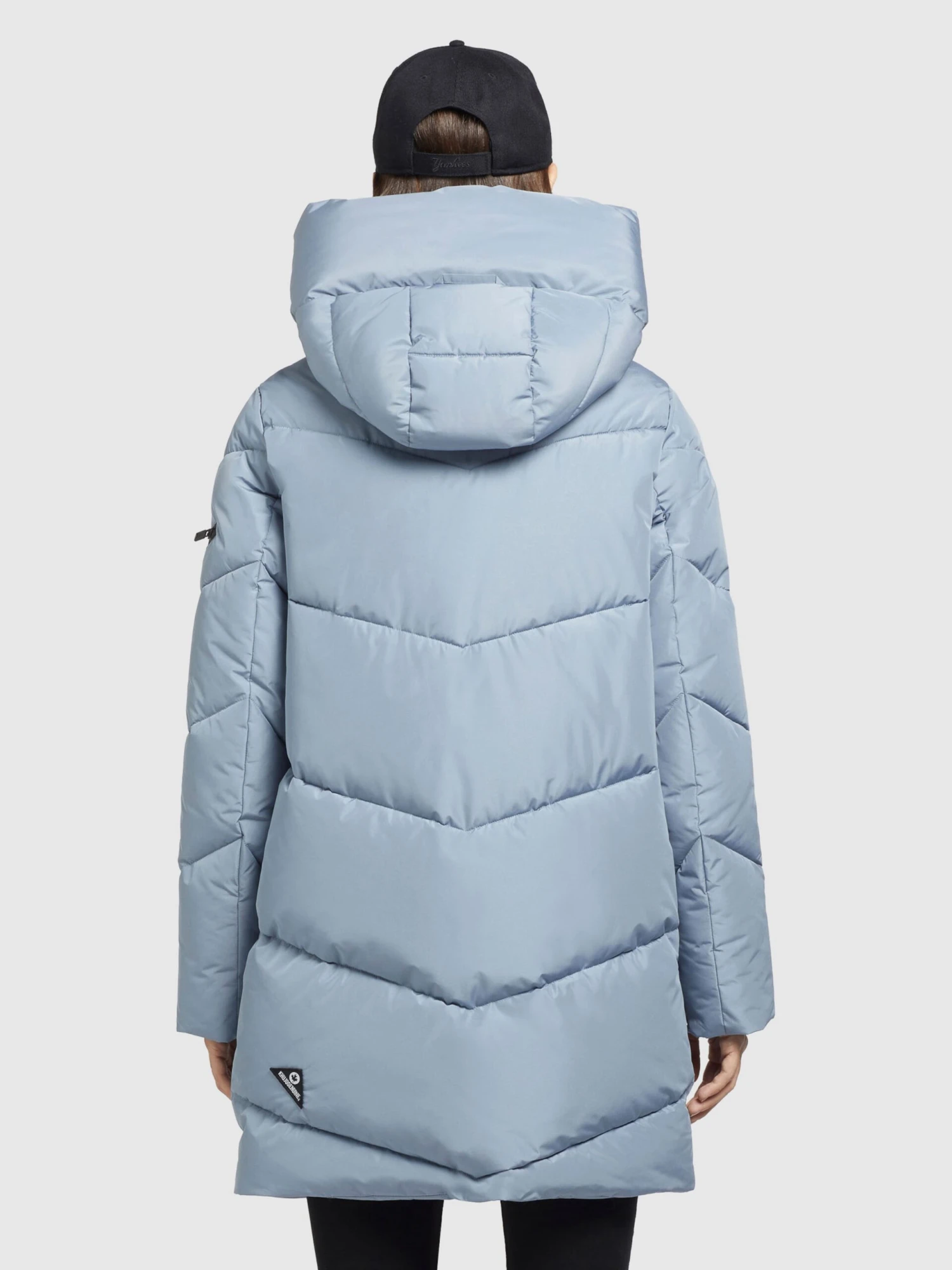 Khujo Vestes Dhiver Veste D’hiver Jordis 4 Femme Bleu Clair 4 Khujo Vestes Dhiver Veste D’hiver Jordis 4 Femme Bleu Clair - Image 4