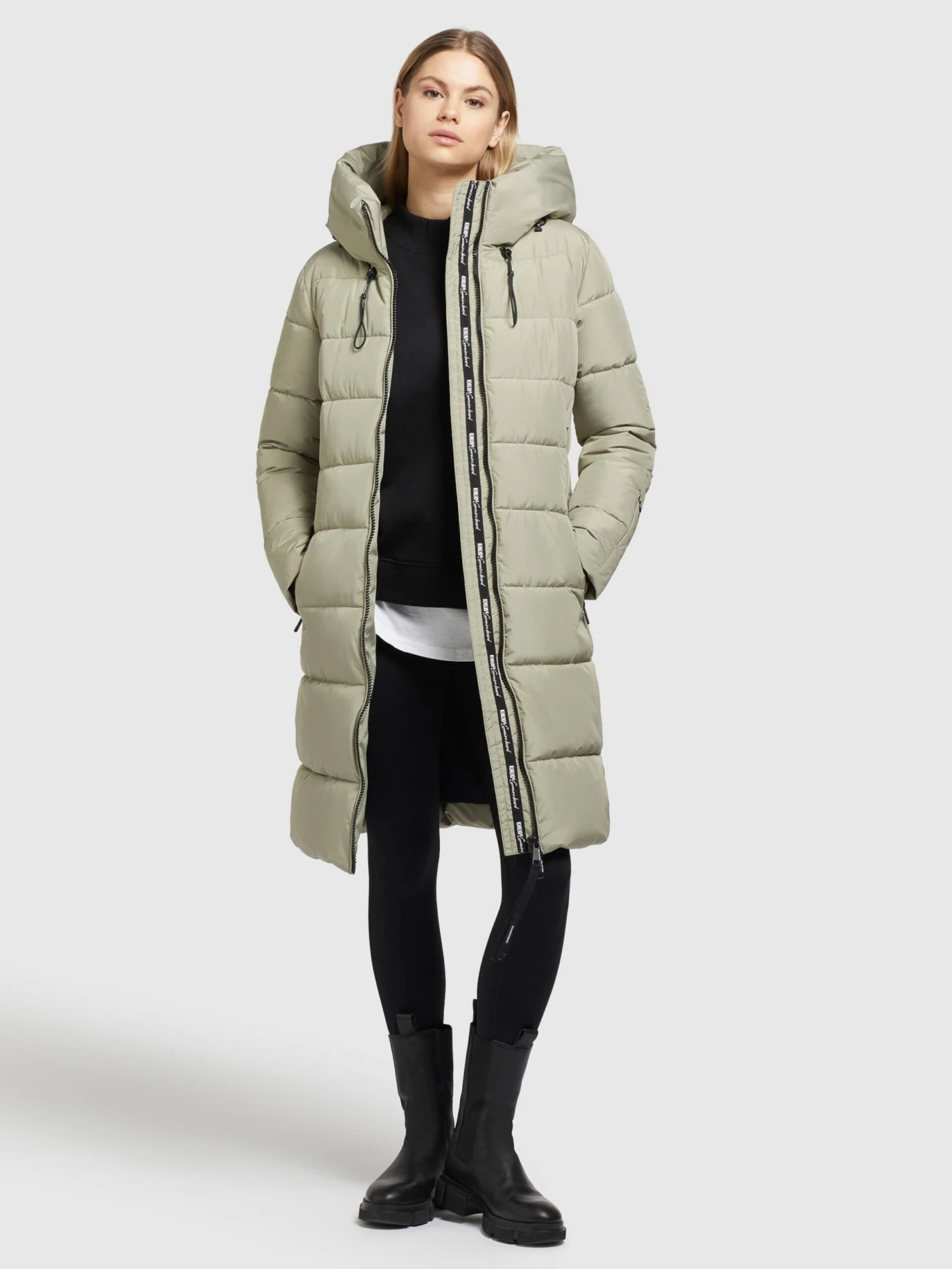 Khujo Manteaux Dhiver Manteau D’hiver Jilias 3 Femme Olive 7 Khujo Manteaux Dhiver Manteau D’hiver Jilias 3 Femme Olive - Image 7