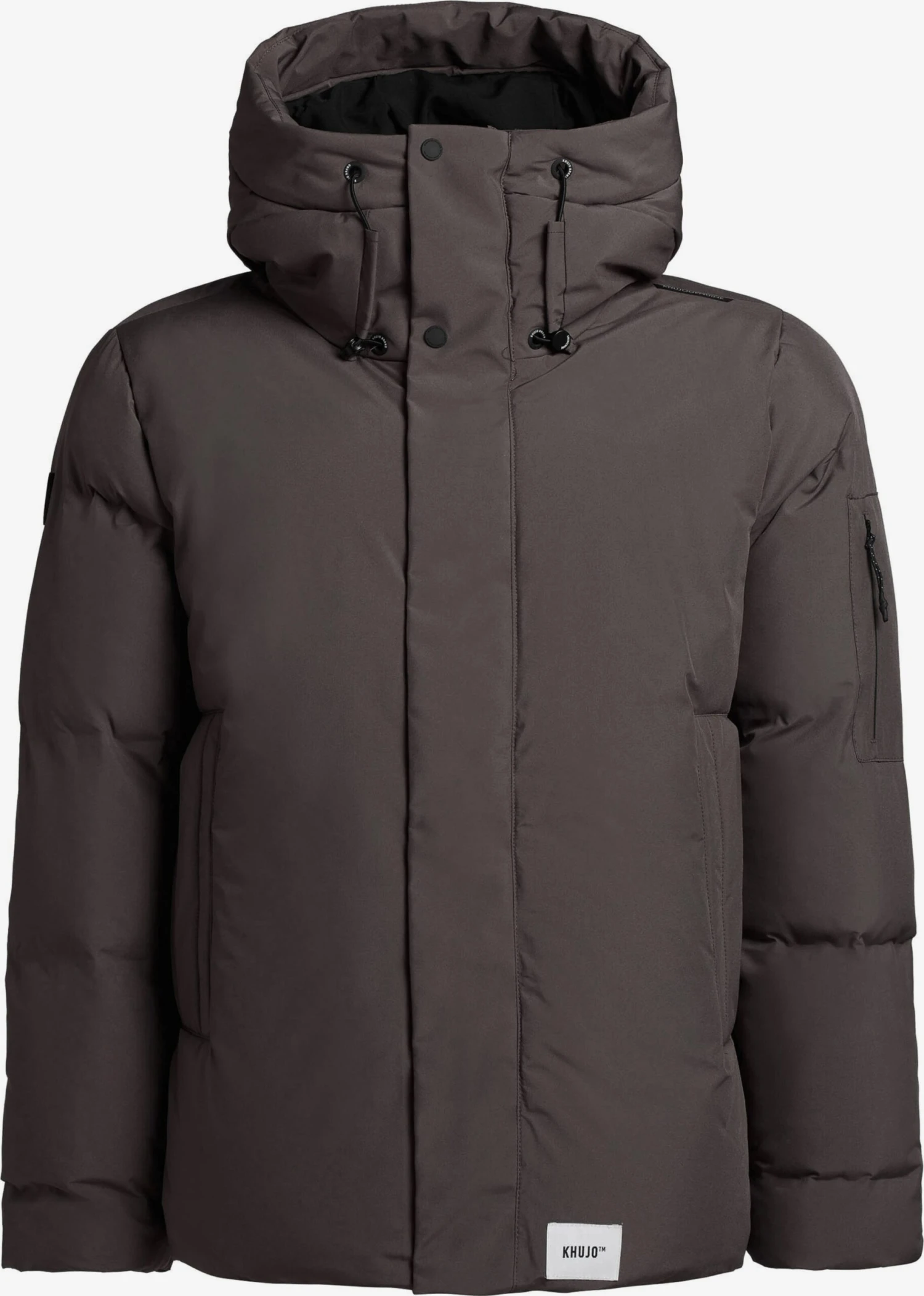 Khujo Vestes Dhiver Veste D’hiver Cann Homme Gris Foncé 1 Khujo Vestes Dhiver Veste D’hiver Cann Homme Gris Foncé