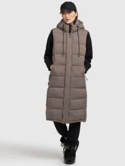 Khujo Vestes Sans Manches Gilet Tourin Femme Marron 10 Khujo Vestes Sans Manches Gilet Tourin Femme Marron -Khujo Boutique bac4237f8993c97d85e03afb74bb1005