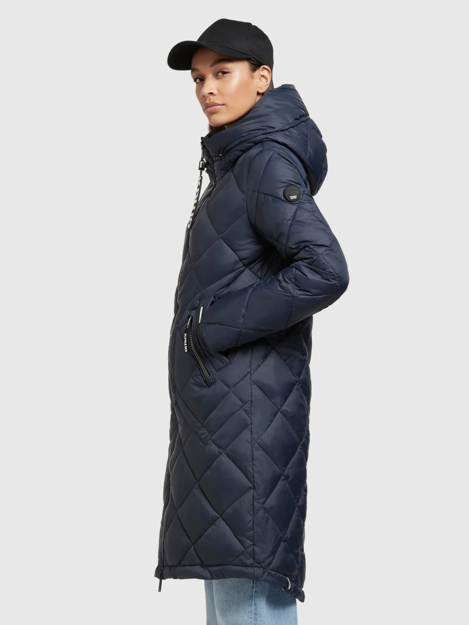 Khujo Manteaux De Mi-saison Manteau Mi-saison Zarita Femme Bleu Foncé 5 Khujo Manteaux De Mi-saison Manteau Mi-saison Zarita Femme Bleu Foncé - Image 5