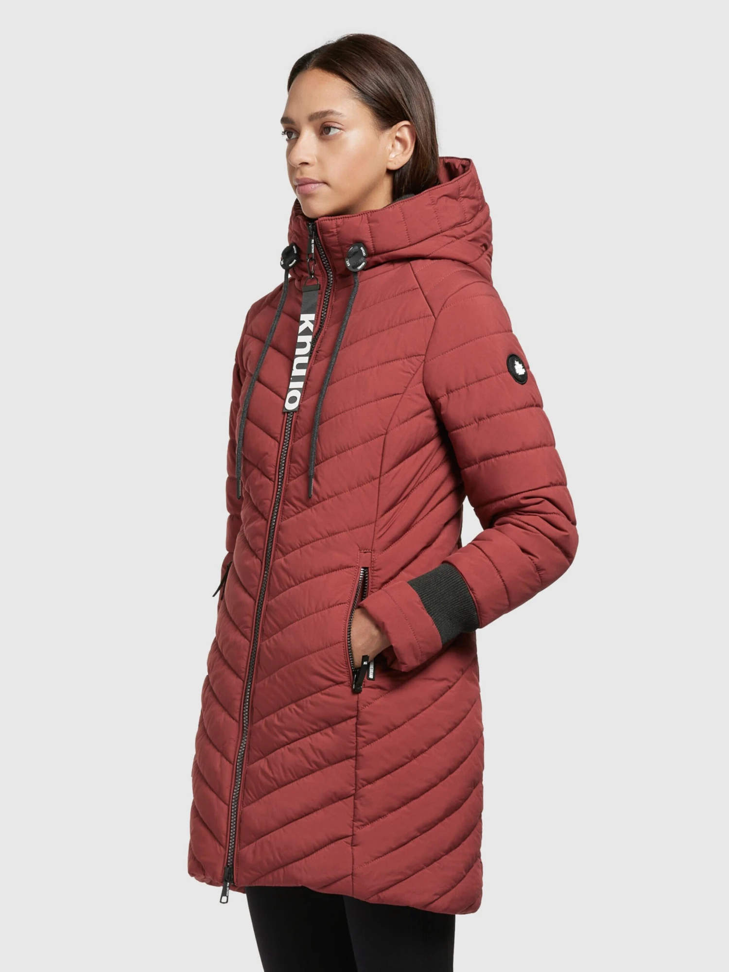 Khujo Manteaux Dhiver Manteau D’hiver Nita Femme Rouge Foncé 5 Khujo Manteaux Dhiver Manteau D’hiver Nita Femme Rouge Foncé - Image 5