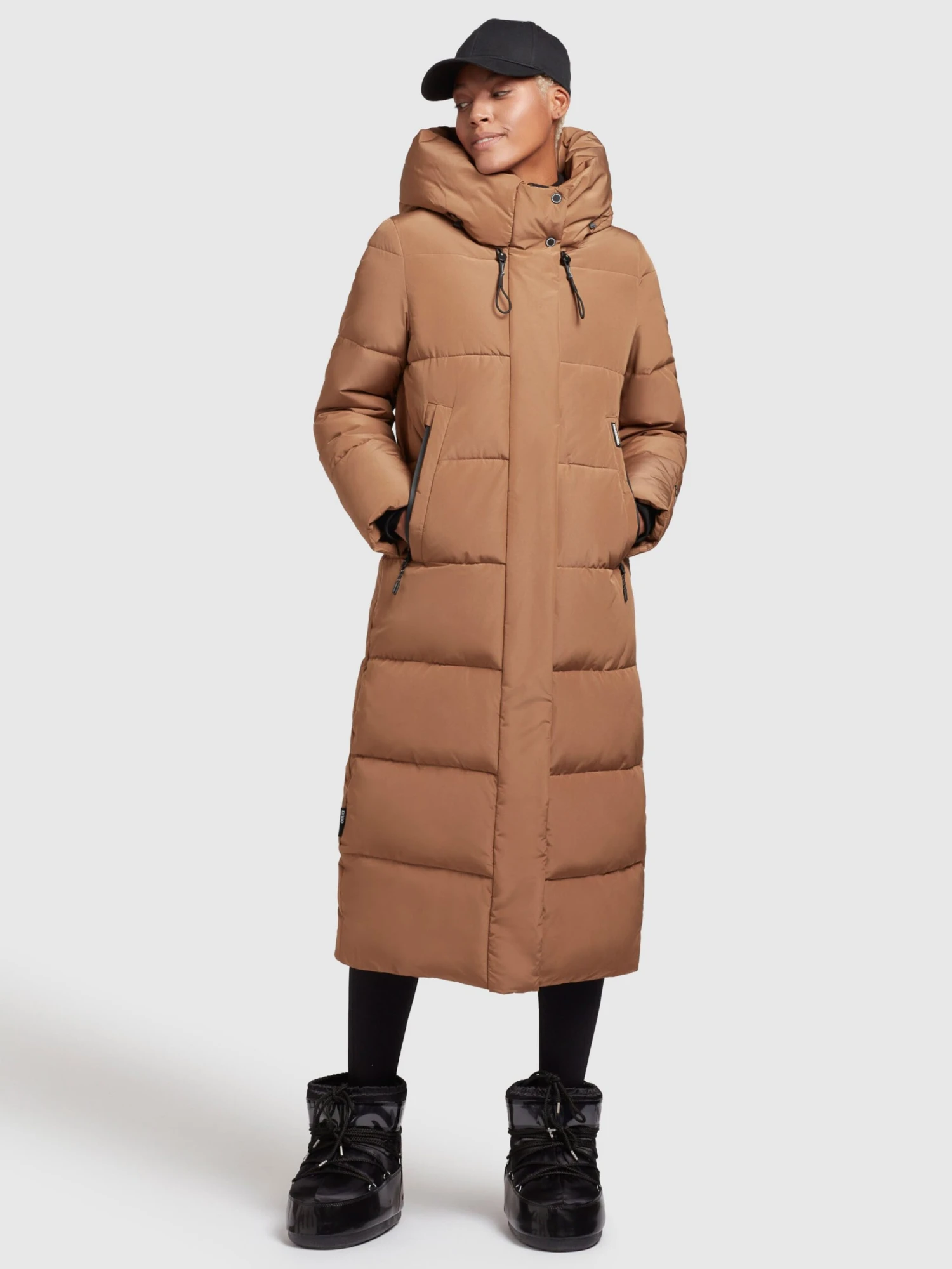 Khujo Manteaux Dhiver Manteau D’hiver Soulani Femme Ocre 3 Khujo Manteaux Dhiver Manteau D’hiver Soulani Femme Ocre - Image 3
