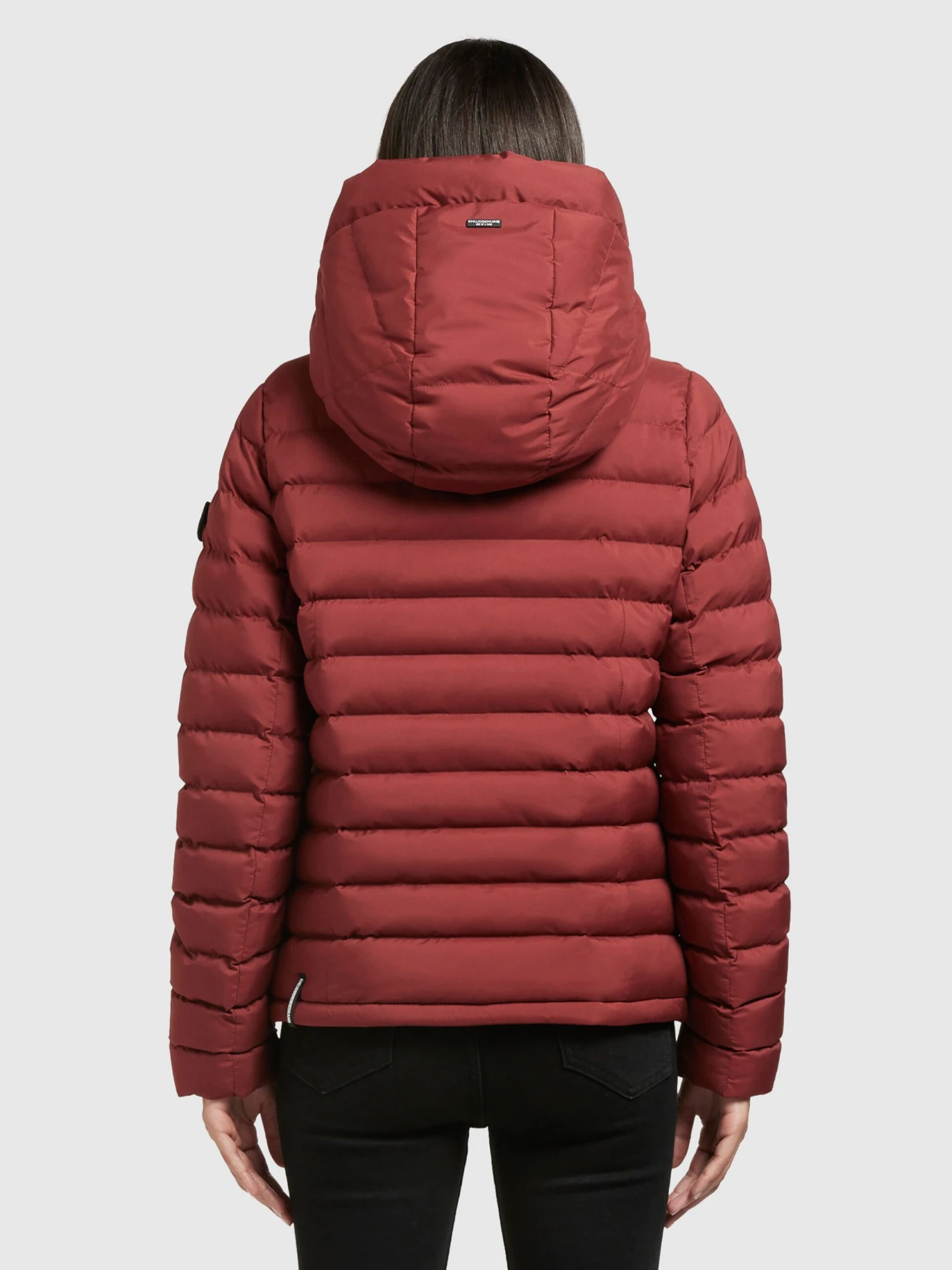Khujo Vestes De Mi-saison Veste Mi-saison Lovina Femme Rouge Foncé 4 Khujo Vestes De Mi-saison Veste Mi-saison Lovina Femme Rouge Foncé - Image 4
