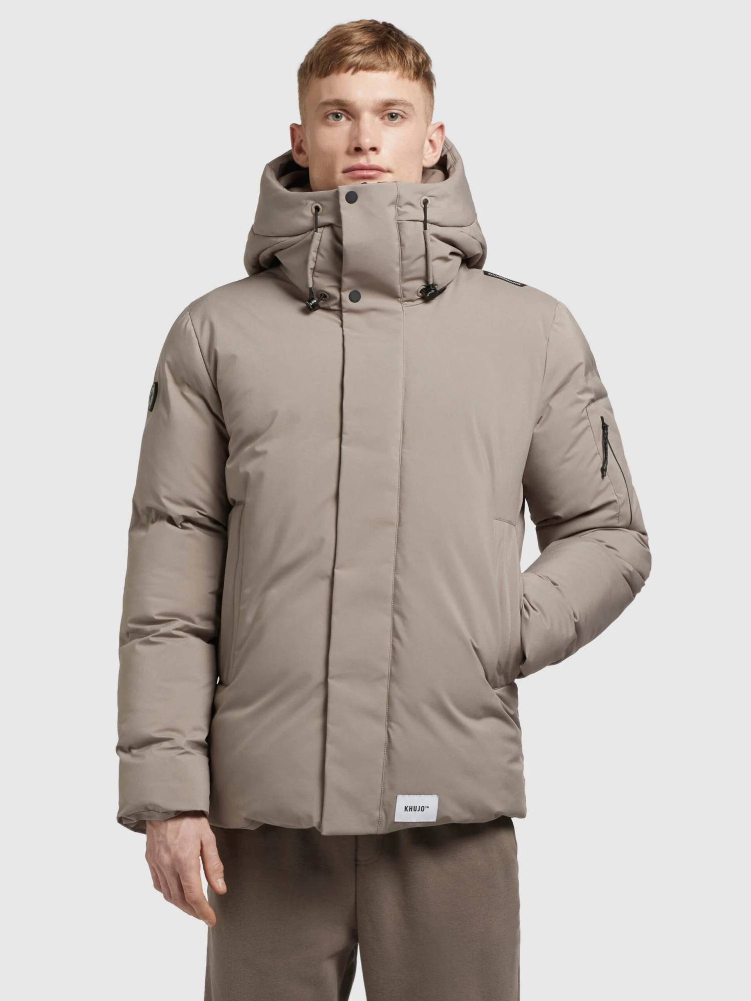 Khujo Vestes Dhiver Veste D’hiver Cann Homme Noisette 1 Khujo Vestes Dhiver Veste D’hiver Cann Homme Noisette