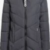Khujo Manteaux Dhiver Manteau D’hiver Formin Femme Graphite