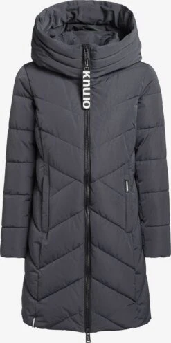 Khujo Manteaux Dhiver Manteau D’hiver Formin Femme Graphite