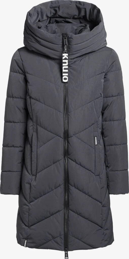 Khujo Manteaux Dhiver Manteau D’hiver Formin Femme Graphite