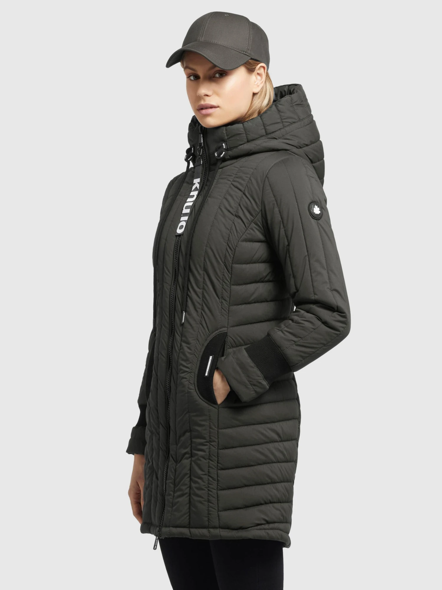 Khujo Vestes Dhiver Veste D’hiver Jerry Femme Olive 5 Khujo Vestes Dhiver Veste D’hiver Jerry Femme Olive - Image 5