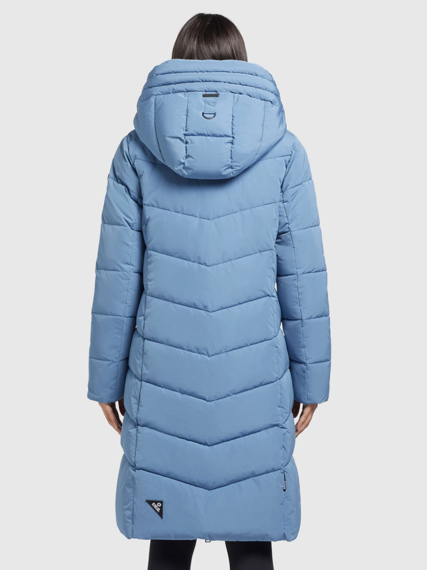 Khujo Manteaux Dhiver Manteau D’hiver Ayleena Femme Bleu Clair 4 Khujo Manteaux Dhiver Manteau D’hiver Ayleena Femme Bleu Clair - Image 4