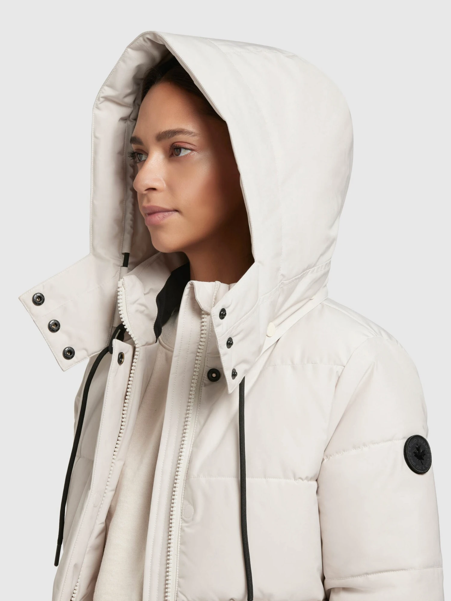 Khujo Vestes Dhiver Veste D’hiver Eunice Femme Blanc Cassé 7 Khujo Vestes Dhiver Veste D’hiver Eunice Femme Blanc Cassé - Image 7