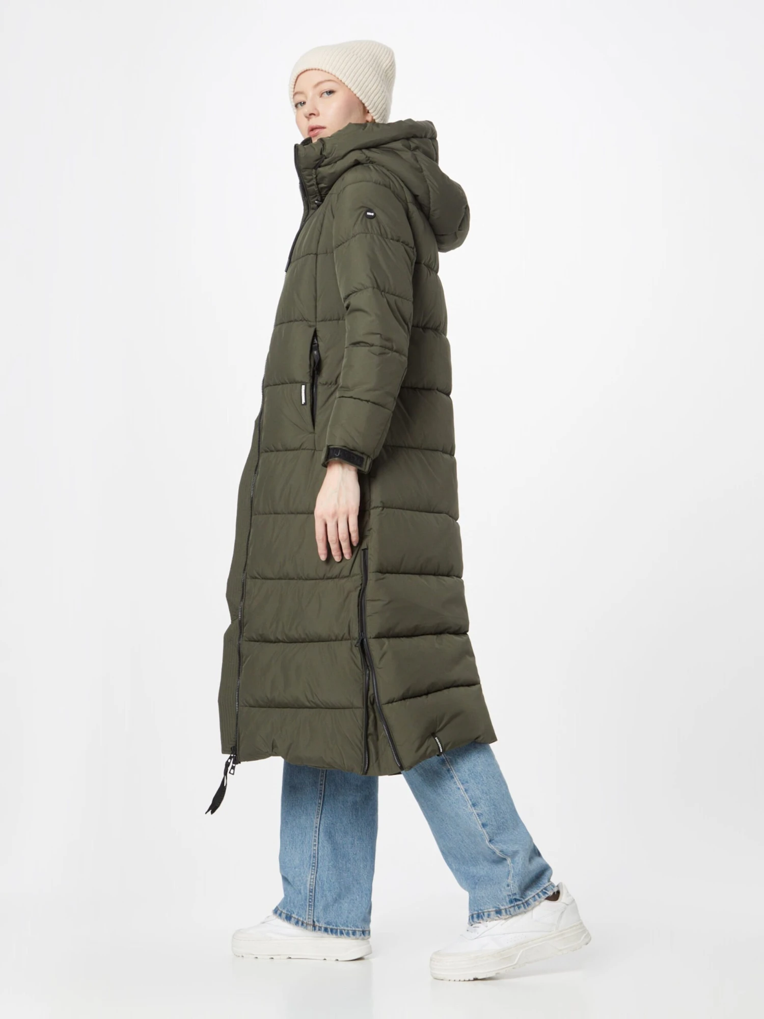 Khujo Manteaux Dhiver Manteau D’hiver Deria Femme Olive 4 Khujo Manteaux Dhiver Manteau D’hiver Deria Femme Olive - Image 4