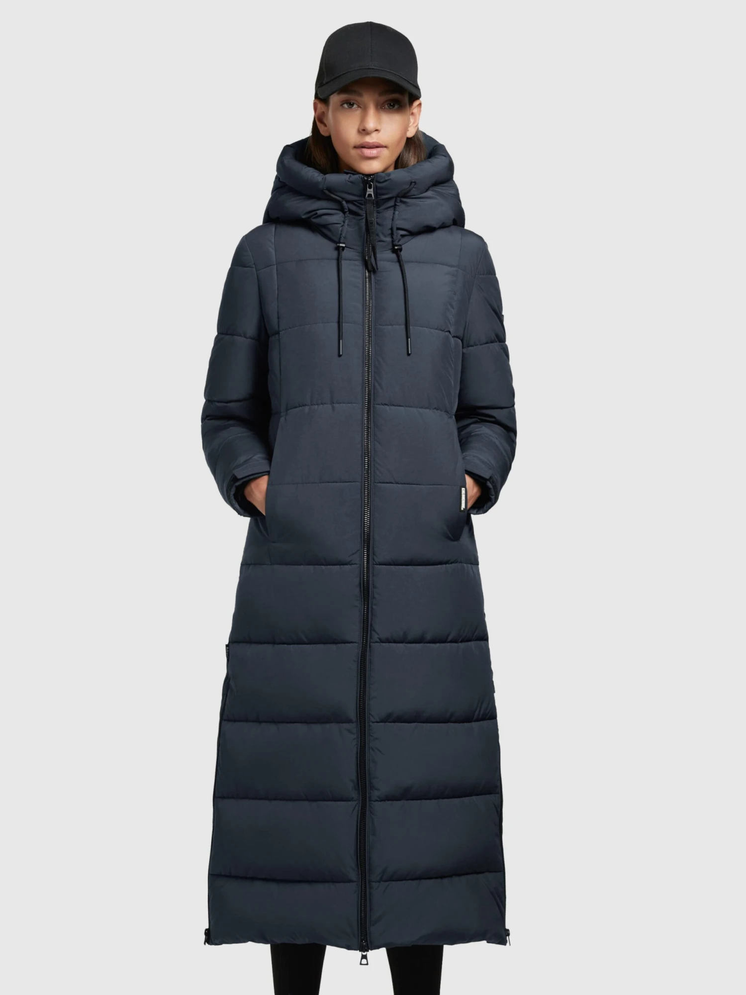 Khujo Manteaux Dhiver Manteau D’hiver Deria Femme Bleu Foncé 2 Khujo Manteaux Dhiver Manteau D’hiver Deria Femme Bleu Foncé - Image 2