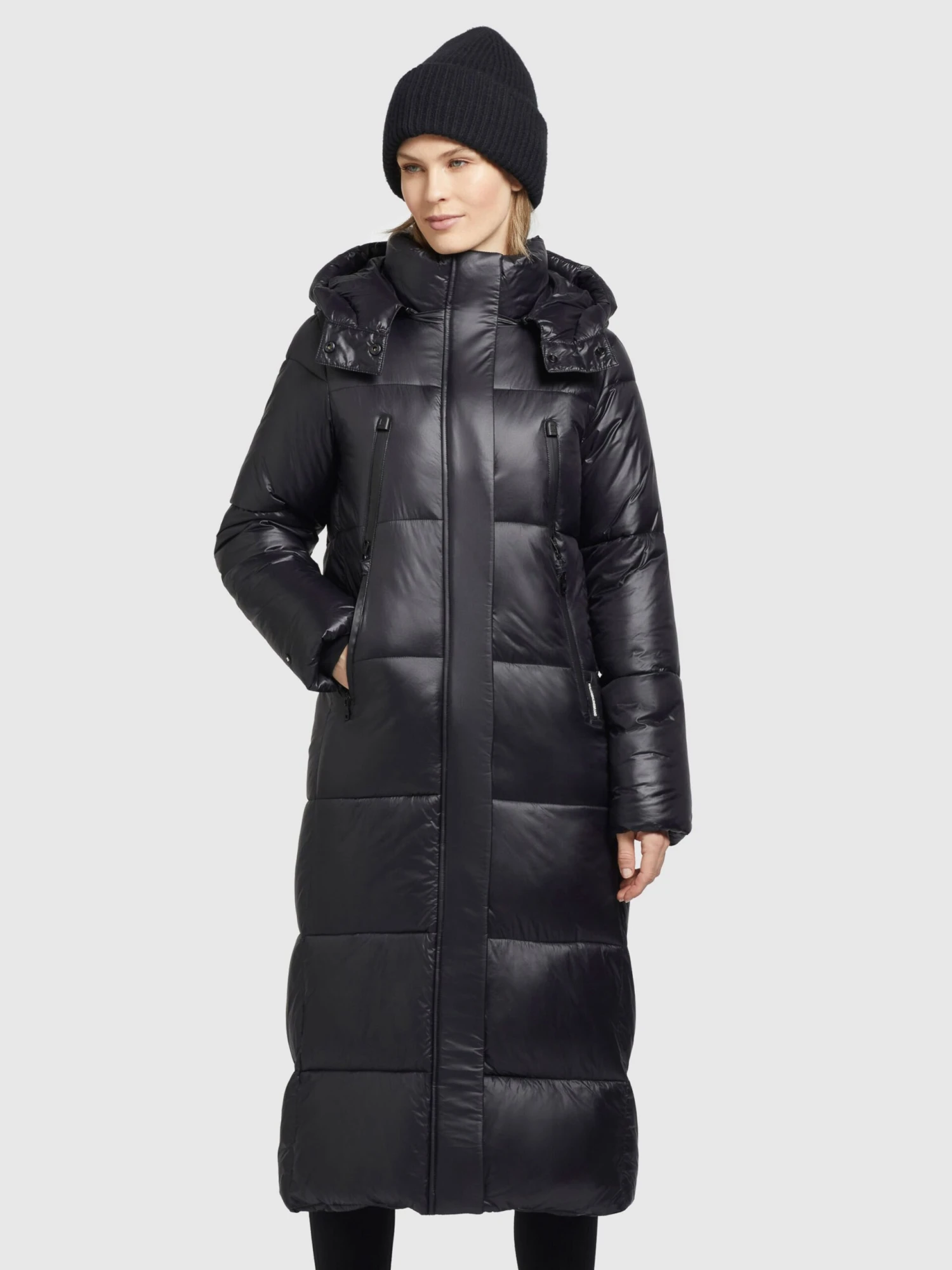 Khujo Manteaux Dhiver Manteau D’hiver Melona Femme Noir 2 Khujo Manteaux Dhiver Manteau D’hiver Melona Femme Noir - Image 2