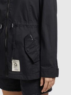 Khujo Vestes De Mi-saison Veste Mi-saison SESIA Femme Noir -Khujo Boutique c068ba090e198c603acfa0bf284a0c6a