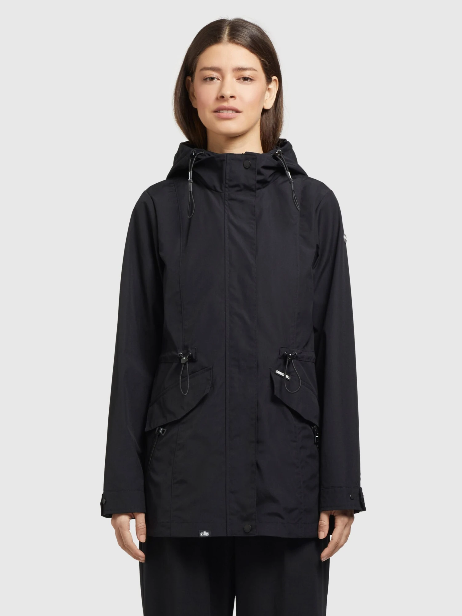Khujo Parkas Parka Mi-saison FELINA Femme Noir 2 Khujo Parkas Parka Mi-saison FELINA Femme Noir - Image 2