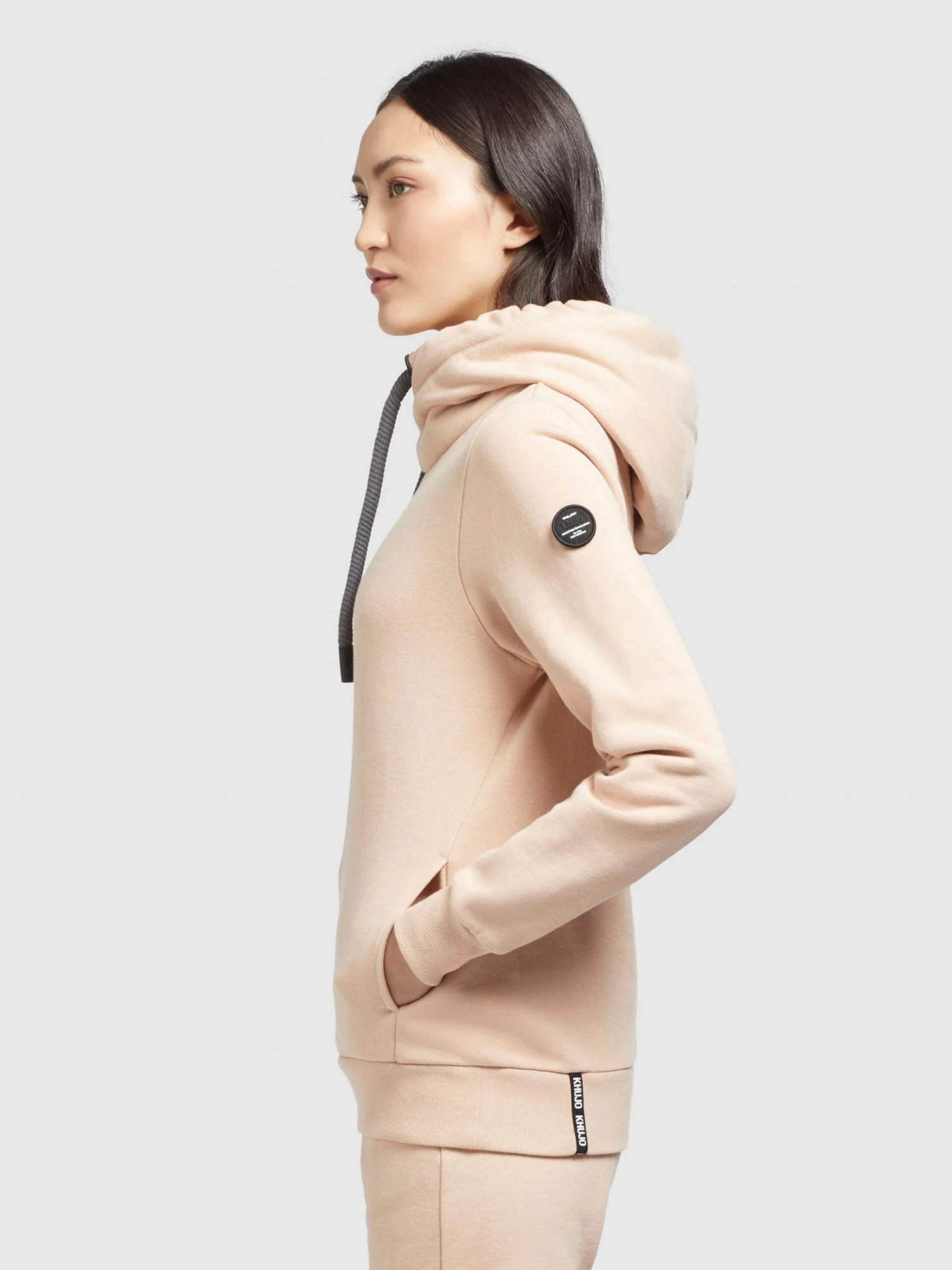 Khujo Sweats à Capuche Sweat-shirt Karima Femme Abricot 5 Khujo Sweats à Capuche Sweat-shirt Karima Femme Abricot - Image 5