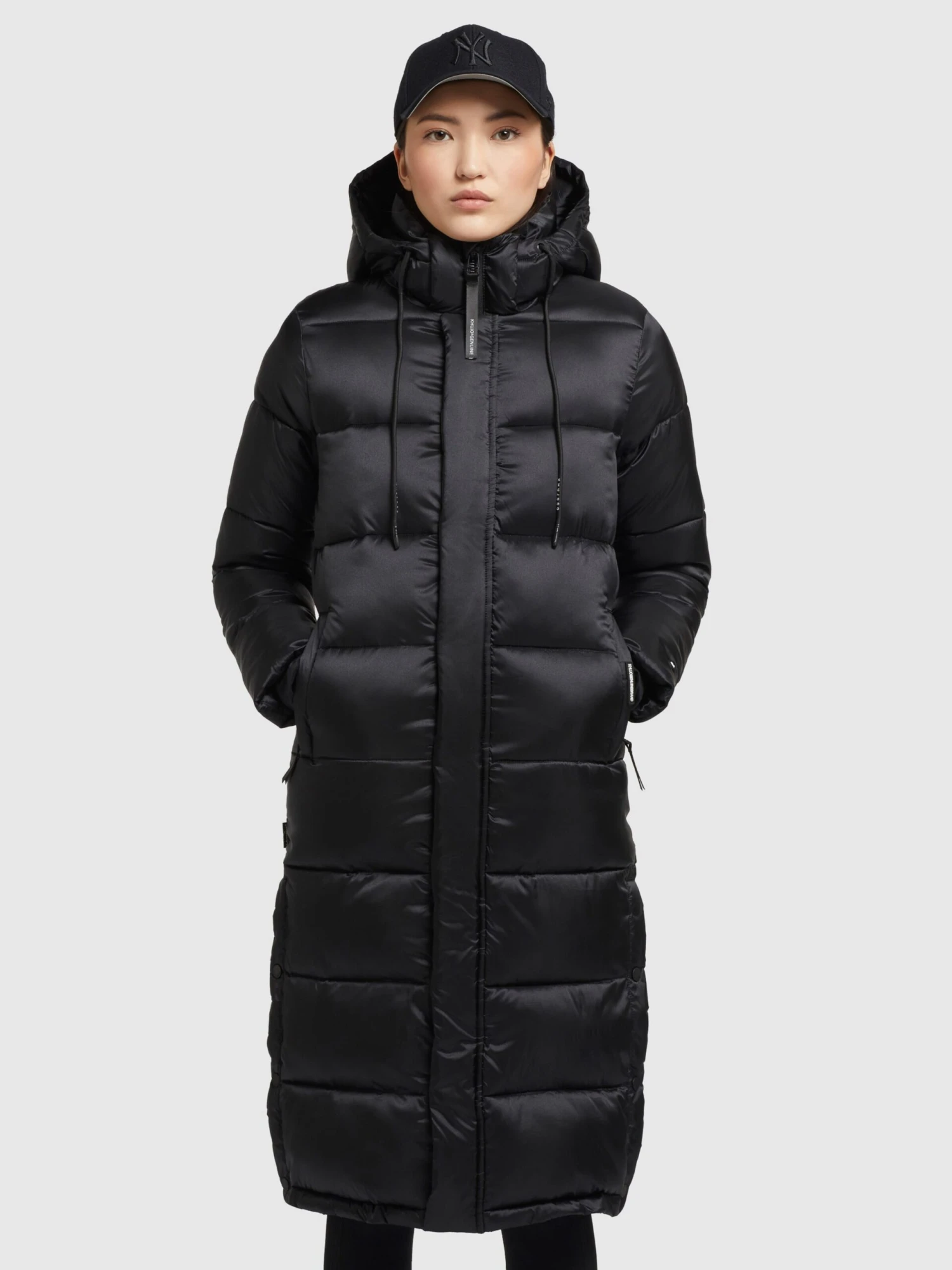 Khujo Manteaux Dhiver Manteau D’hiver Julina Femme Noir 2 Khujo Manteaux Dhiver Manteau D’hiver Julina Femme Noir - Image 2