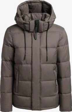 Khujo Vestes Dhiver Veste D’hiver Evona Femme Marron