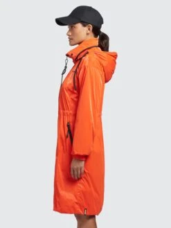 Khujo Manteaux De Mi-saison Manteau Mi-saison Marthe Femme Orange -Khujo Boutique c240a06027adb41416d949e3549c193e