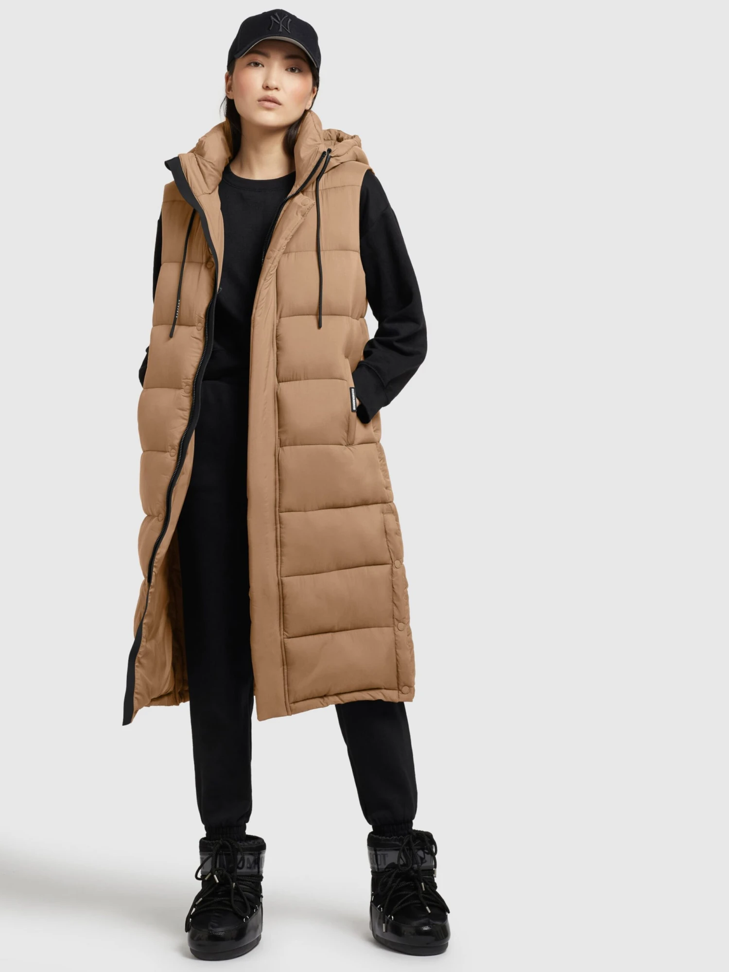 Khujo Vestes Sans Manches Gilet Tourin Femme Noisette 6 Khujo Vestes Sans Manches Gilet Tourin Femme Noisette - Image 6
