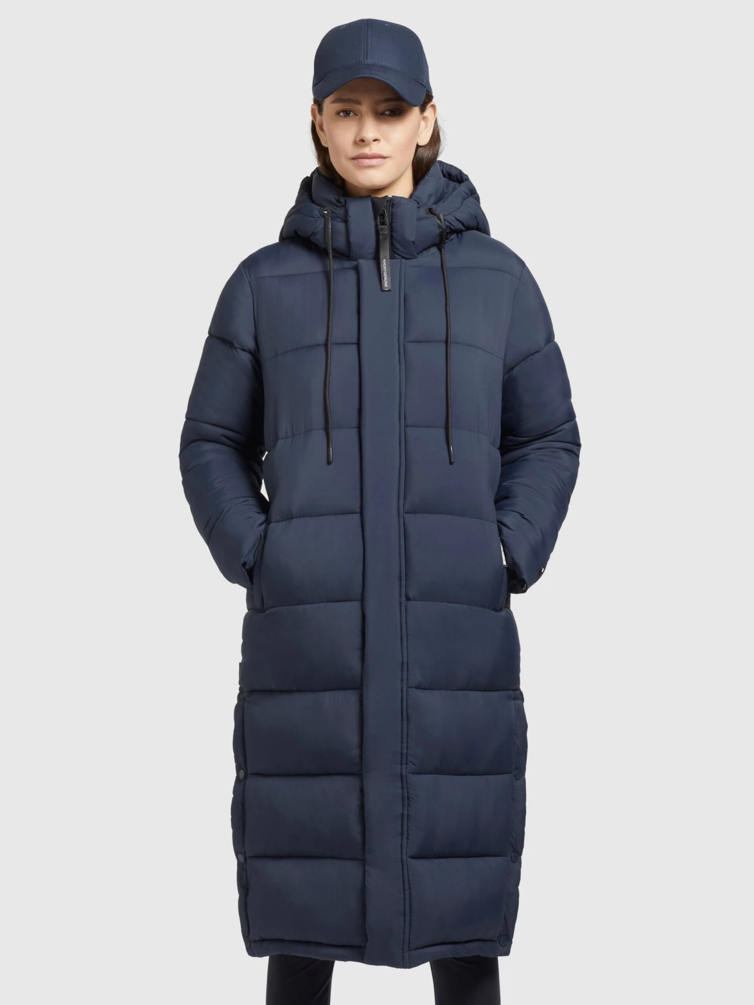 Khujo Manteaux Dhiver Manteau D’hiver Julina Femme Bleu Marine 2 Khujo Manteaux Dhiver Manteau D’hiver Julina Femme Bleu Marine - Image 2