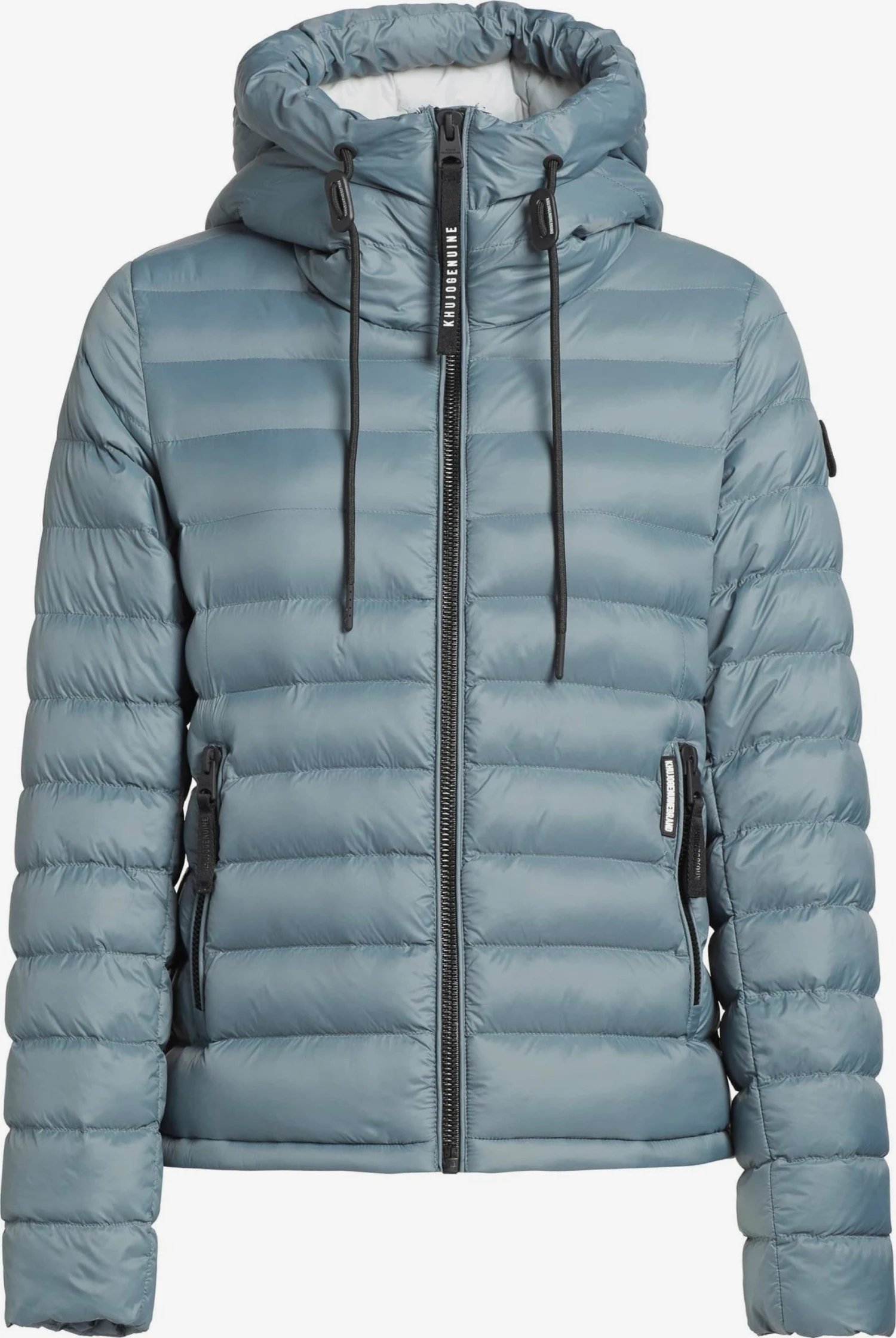 Khujo Vestes De Mi-saison Veste Mi-saison Lovina Femme Bleu-gris 1 Khujo Vestes De Mi-saison Veste Mi-saison Lovina Femme Bleu-gris