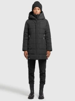 Khujo Manteaux Courts Manteau D’hiver Floyt Femme Noir 13 Khujo Manteaux Courts Manteau D’hiver Floyt Femme Noir -Khujo Boutique c417875a20caf46f4bab215cf26ccb29