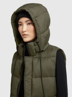 Khujo Vestes Sans Manches Gilet Eden Femme Kaki 14 Khujo Vestes Sans Manches Gilet Eden Femme Kaki -Khujo Boutique c41c4bcaf14a02263770ff1ffe876720
