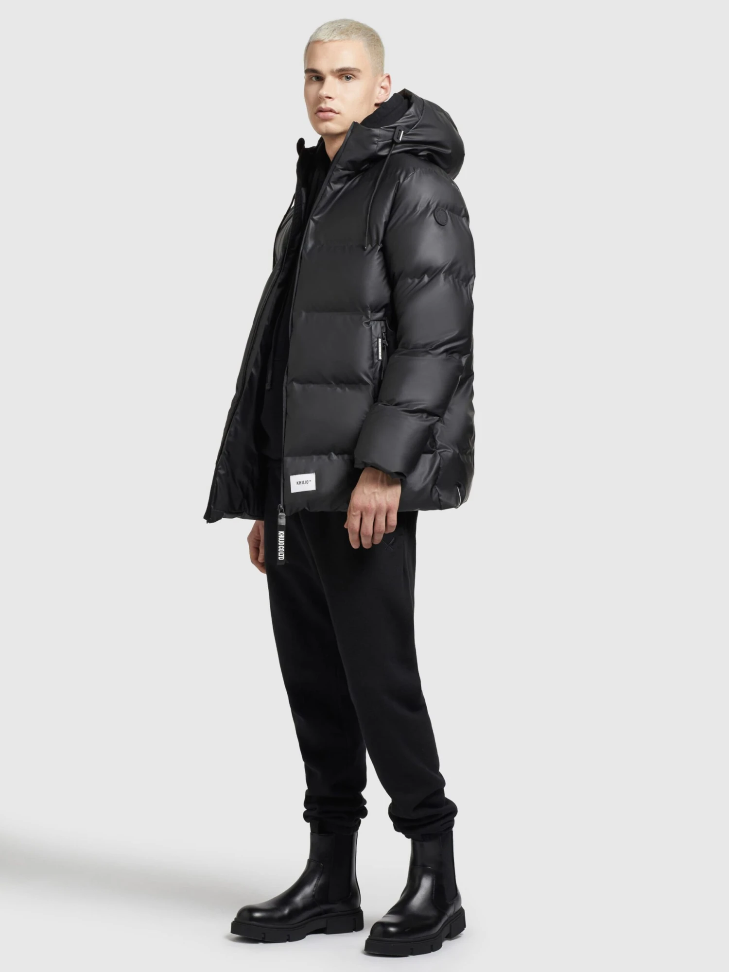 Khujo Vestes De Mi-saison Veste Mi-saison Nabor Homme Noir 6 Khujo Vestes De Mi-saison Veste Mi-saison Nabor Homme Noir - Image 6