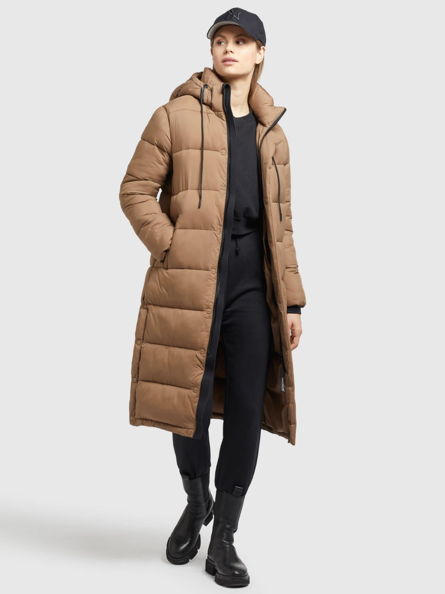 Khujo Manteaux Dhiver Manteau D’hiver Julina Femme Noisette 3 Khujo Manteaux Dhiver Manteau D’hiver Julina Femme Noisette - Image 3