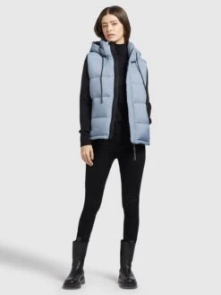 Khujo Vestes Sans Manches Gilet Eden Femme Bleu Clair 10 Khujo Vestes Sans Manches Gilet Eden Femme Bleu Clair -Khujo Boutique c5ab84b23b190d2bdd4500abcb9f3e13