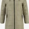 Khujo Manteaux Dhiver Manteau D’hiver Jilias 3 Femme Olive