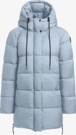 Khujo Vestes Dhiver Veste D’hiver Franee Femme Bleu Clair