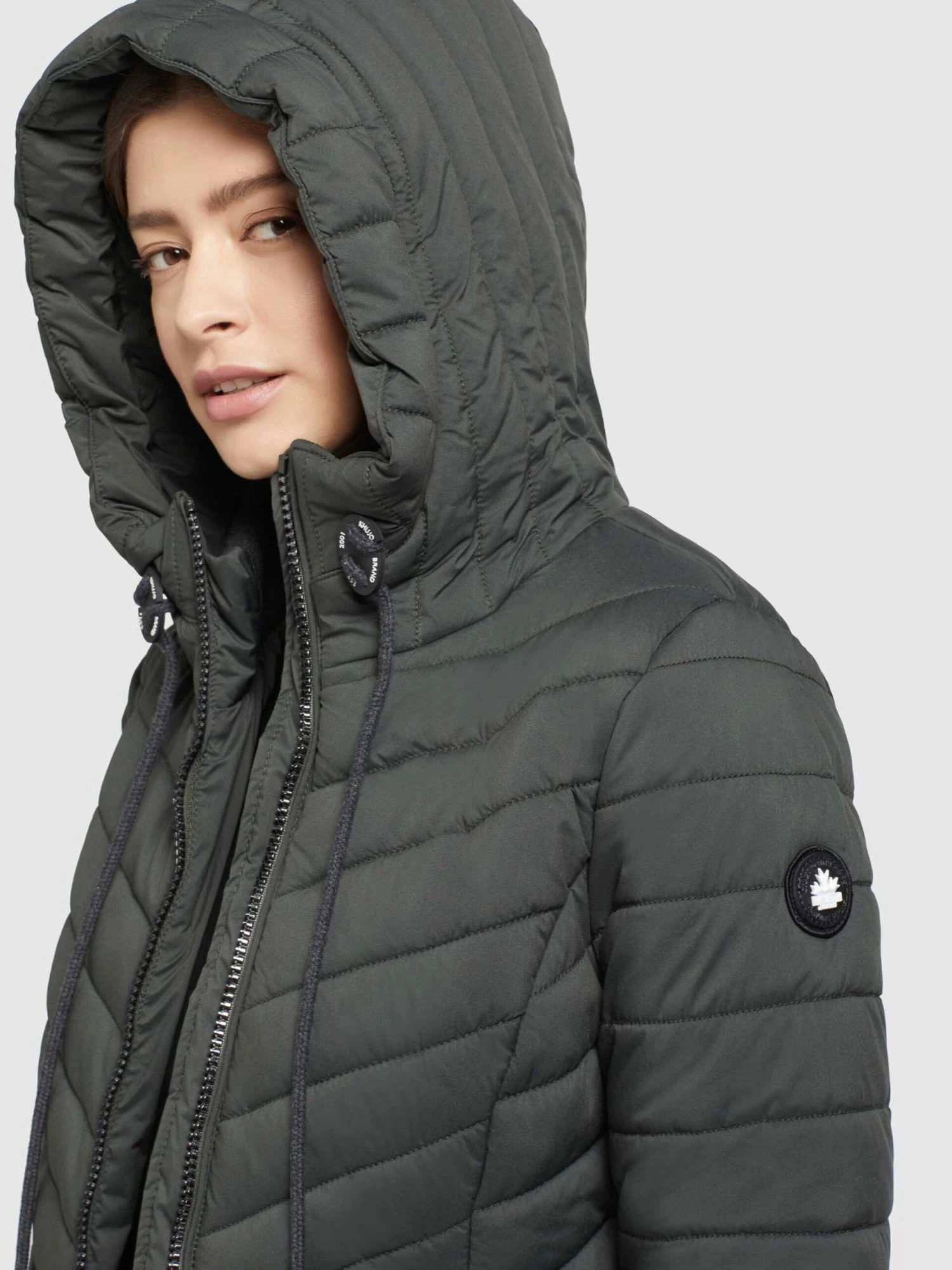 Khujo Vestes Matelassées Veste D’hiver Patt Femme Sapin 7 Khujo Vestes Matelassées Veste D’hiver Patt Femme Sapin - Image 7