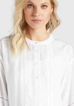 Khujo Robes Fluides Robe-chemise Crepes Femme Blanc 13 Khujo Robes Fluides Robe-chemise Crepes Femme Blanc -Khujo Boutique c6f6782bb458d8ecf0814adc149337d3