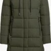 Khujo Manteaux Dhiver Manteau D’hiver Gamber Femme Vert Foncé