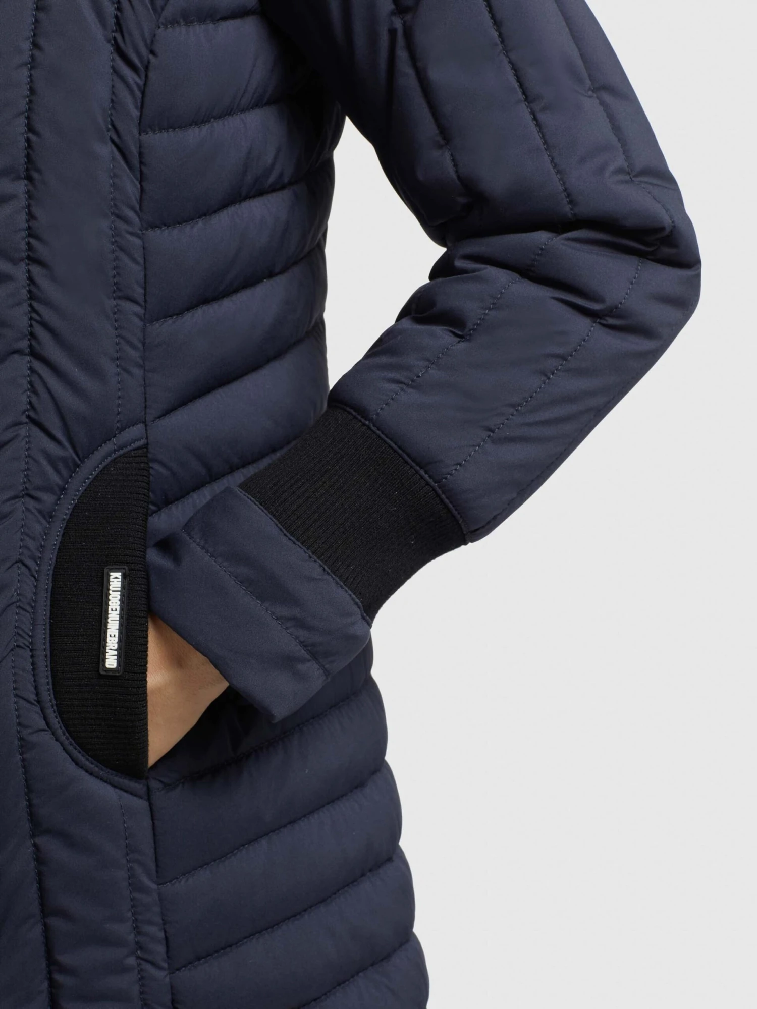 Khujo Vestes Dhiver Veste D’hiver Jerry Femme Bleu Marine 8 Khujo Vestes Dhiver Veste D’hiver Jerry Femme Bleu Marine - Image 8